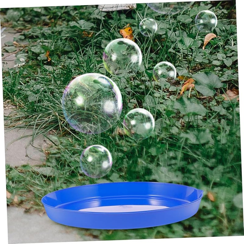 2 Pack Bubble Holder Trays and Storage Plate for Outdoor Fun Family Activities - Image 5